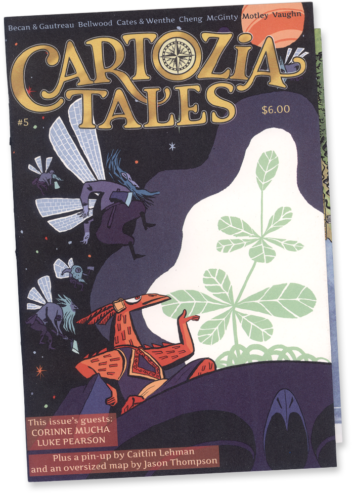Cartozia Tales #5 edited by Isaac Cates