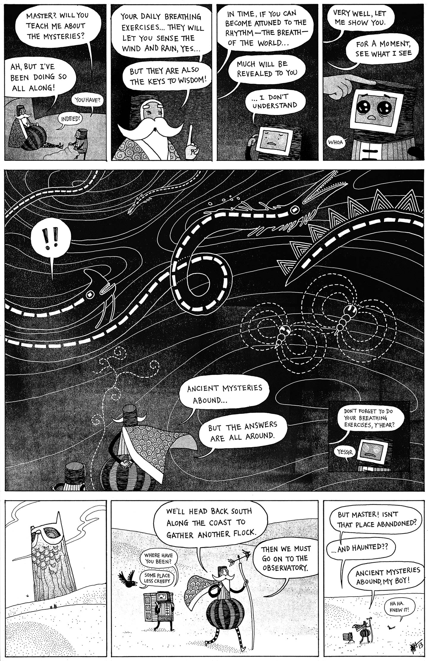 Master Cyrus & The Boy: Journey to Owl Rock by Shawn Cheng