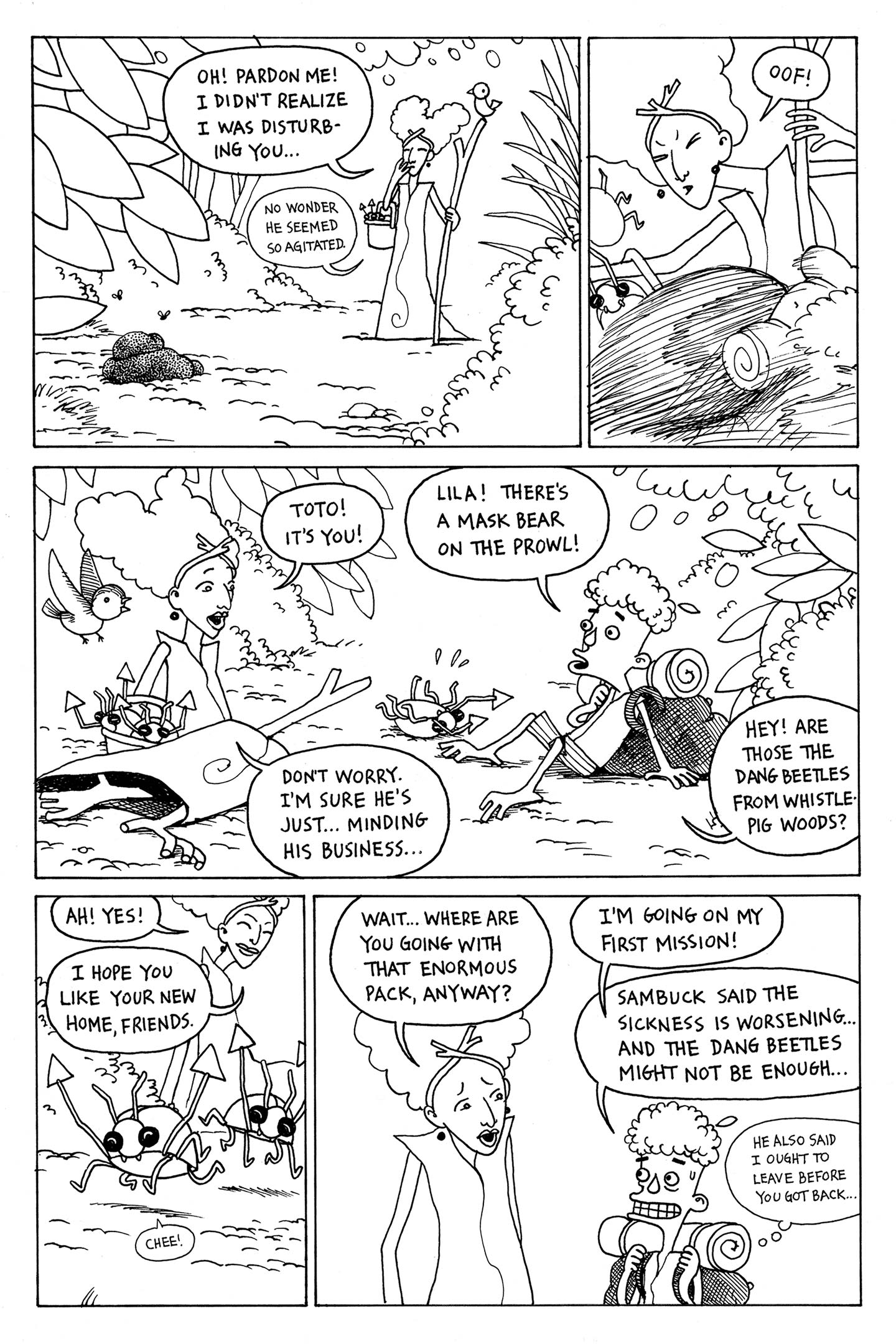 Comings & Goings in Matia Wood by Shawn Cheng