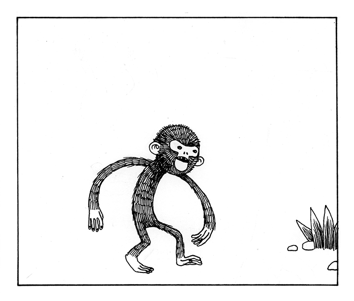 The Monkey & The Crab by Shawn Cheng