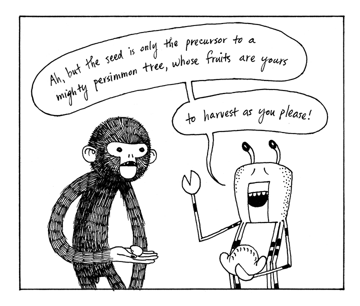 The Monkey & The Crab by Shawn Cheng